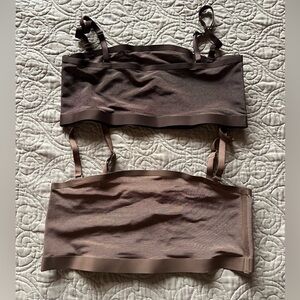 Skims Sheer Sculpt Bandeau (lot of 2) Bra